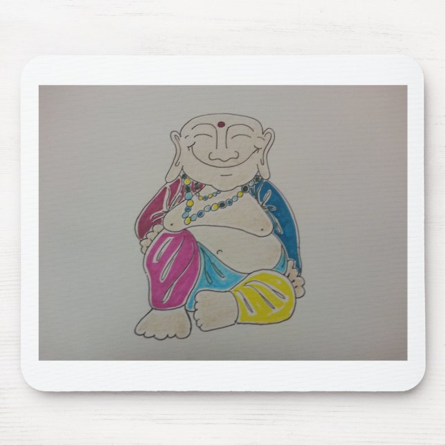 Buddha Mouse Pad (Front)