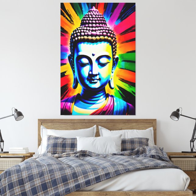 Buddha Neon Decor  (Insitu(Bedroom))