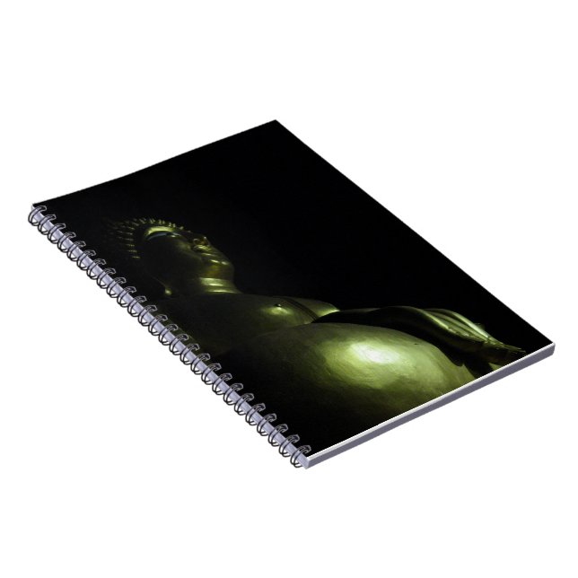 Buddha Night Spiral Notebook (Right Side)