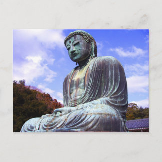 Buddha of Kamikura 2- postcard
