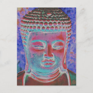 Buddha of the Painted Kaleidoscope Postcard