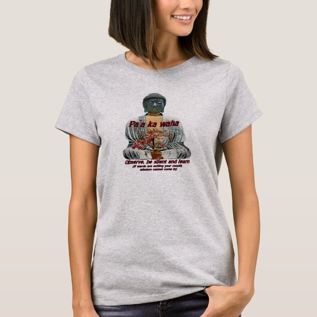 Buddha of Wisdom T-Shirt (Front)