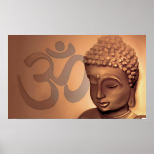 Buddha om poster