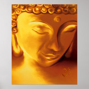 Buddha & Om Poster