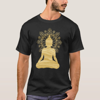 Buddha on Bohemian Mandala | Spiritual Om New Age T-Shirt