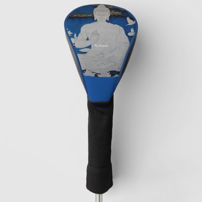 BUDDHA ON THE LAKE GOLF HEAD COVER (Front)