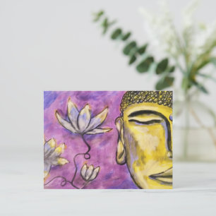 Buddha Painting Postcard
