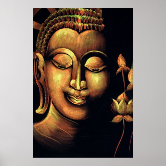 Buddha Painting Poster (Front)