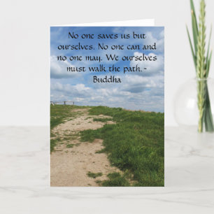 Buddha Path Quote Card