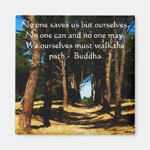 Buddha PATH Quote Magnet