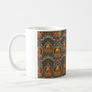 Buddha Pattern Coffee Mug