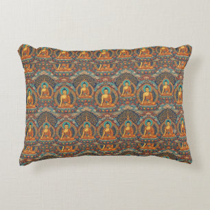 Buddha Pattern Decorative Cushion