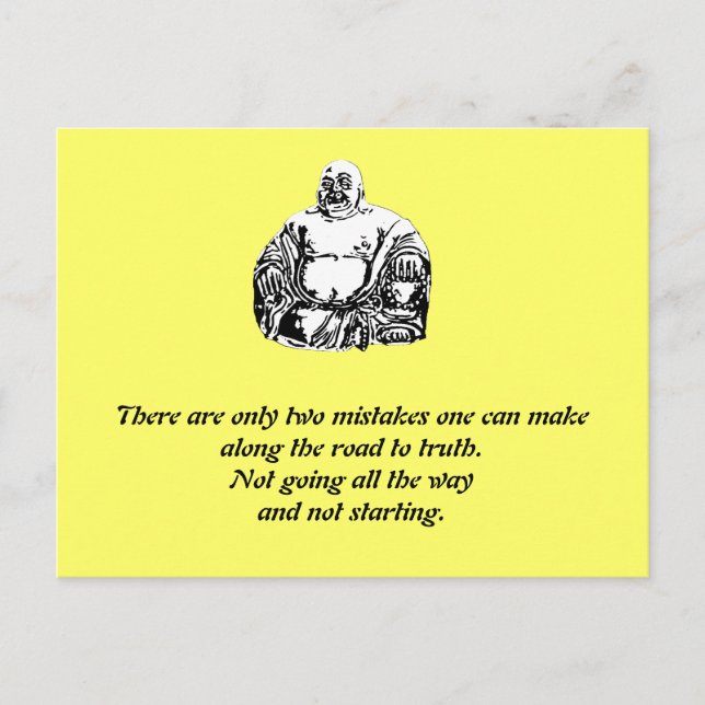 buddha postcard (Front)