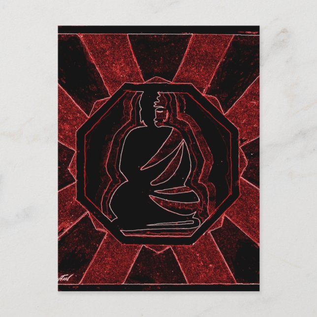Buddha Postcard (Front)