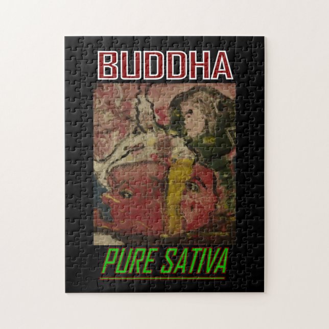 BUDDHA PURE SATIVA JIGSAW PUZZLE (Vertical)