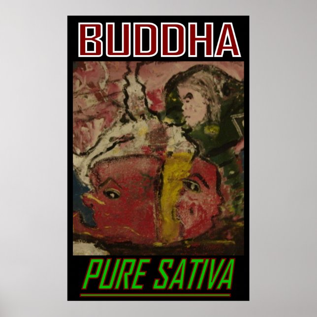 BUDDHA PURE SATIVA POSTER (Front)