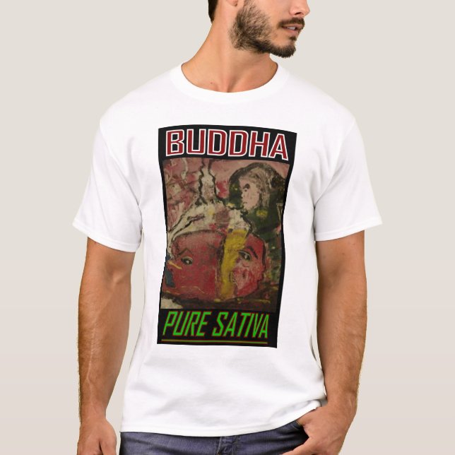 BUDDHA PURE SATIVA T-Shirt (Front)
