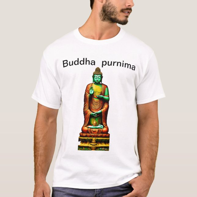 Buddha purnima special inner peace.  T-Shirt (Front)
