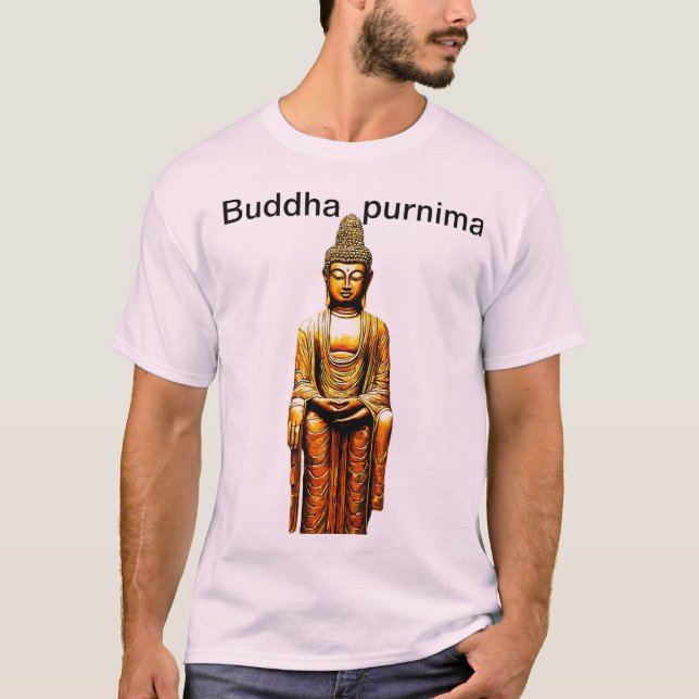 Buddha purnima special inner peace.  T-Shirt (Front)