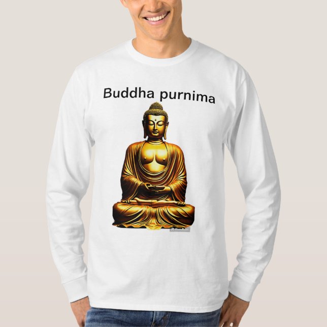 Buddha purnima special inner peace.  T-Shirt (Front)