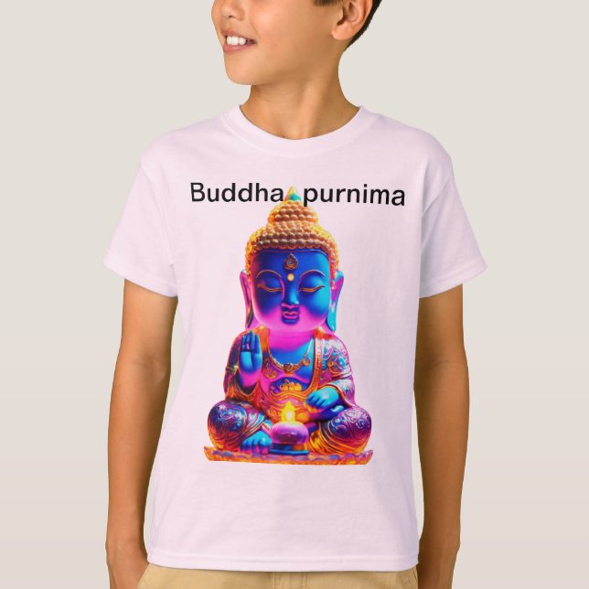 Buddha purnima special inner peace.  T-Shirt (Front)