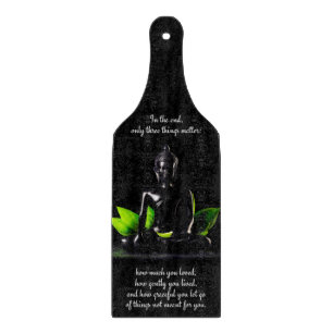 Buddha Quote 3 cutting board