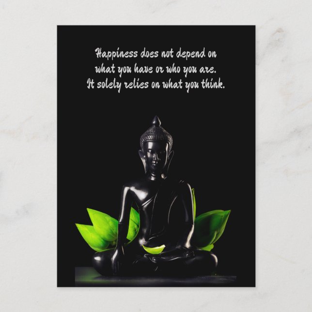 Buddha Quote 4 postcard (Front)
