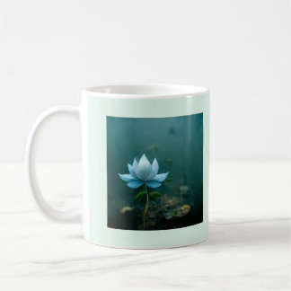 Buddha Quote about opinionated people BLUE lotus Coffee Mug