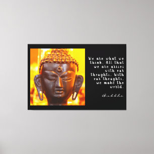 Buddha Quote Canvas Print