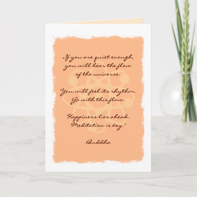 Buddha Quote Card (Front)