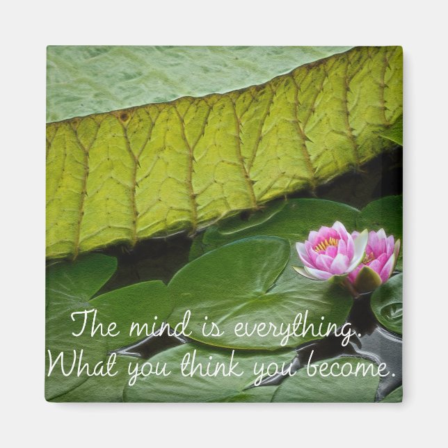Buddha Quote Magnet (Front)