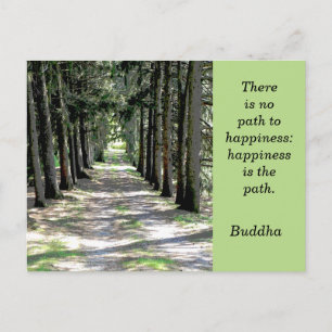 Buddha quote -- postcard