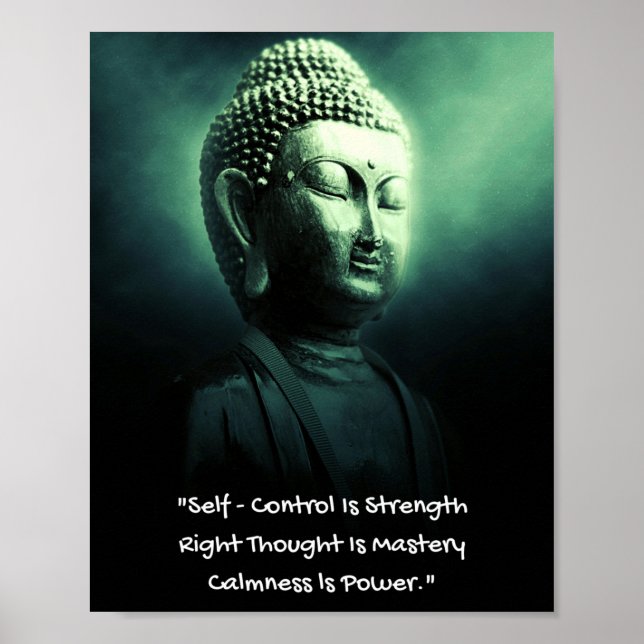 Buddha Quote Poster (Front)