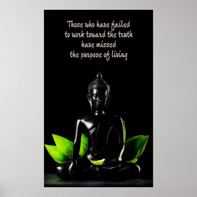 Buddha Quote Poster 1 (Front)