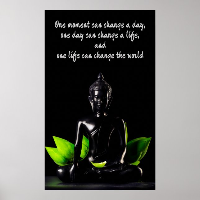Buddha Quote Poster 2 (Front)