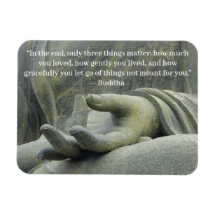 Buddha Quote Rules to Live by Reminder Magnet