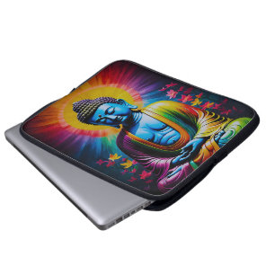 Buddha Sacred Rays of Peace Laptop Sleeve