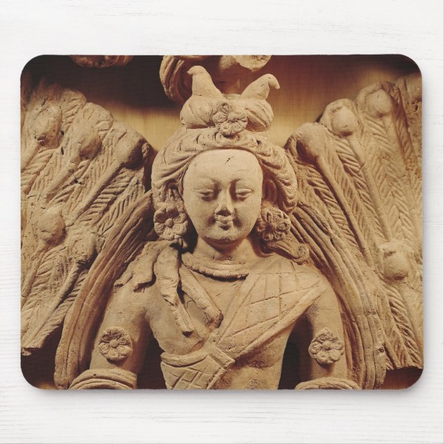 Buddha Sakyamuni, from Tumshuq  6th-7th century Mouse Pad (Front)