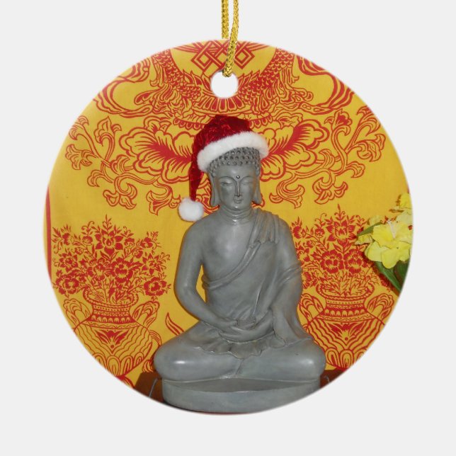 Buddha Santa Ornament (Front)