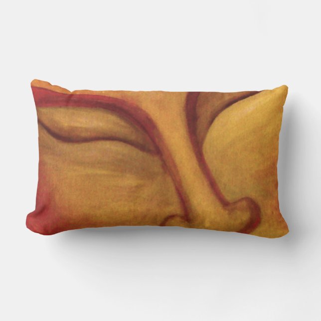 BUDDHA SAYING LUMBAR CUSHION (Front)