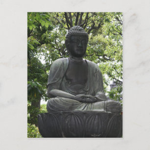 buddha sensō-ji postcard