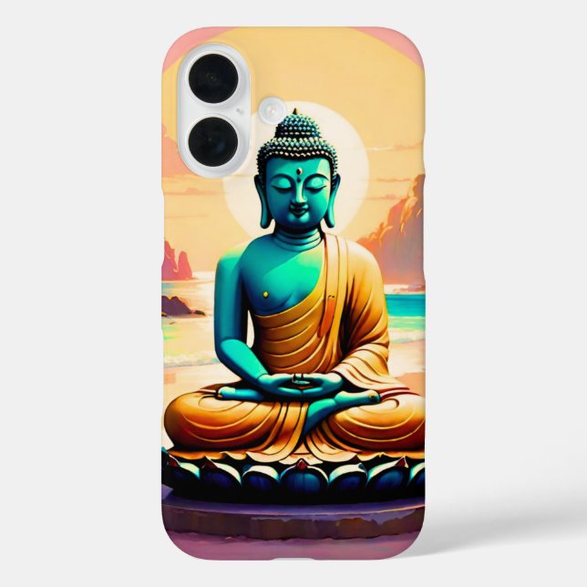 Buddha - Serene Shores of Enlightenment  Case-Mate iPhone Case (Back)
