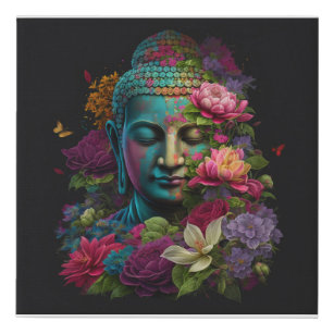 Buddha Serenity Faux Canvas Print
