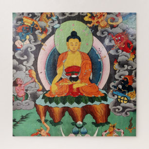 Buddha Shakyamuni & Compassion, Himalayas (Dharma) Jigsaw Puzzle