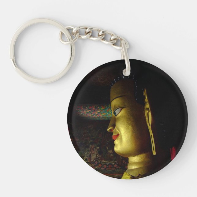Buddha Shakyamuni - The Himalayas, Dharma Key Ring (Front)