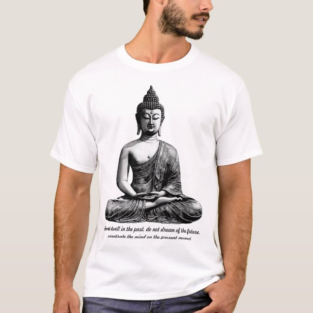 Buddha Shirt personalised quote gift for her (Front)