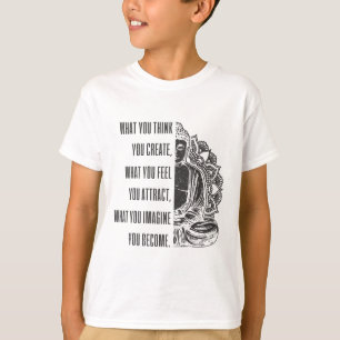 Buddha Spiritual Saying Mandala Buddhism Yoga Gift T-Shirt