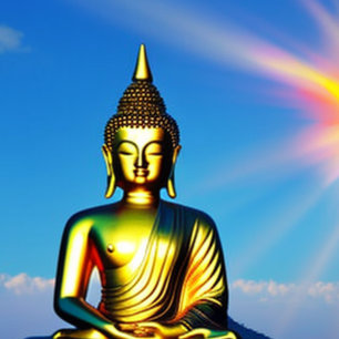 Buddha Spiritual Statue T-Shirt 