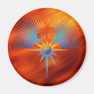 Buddha Star 3D Magnet