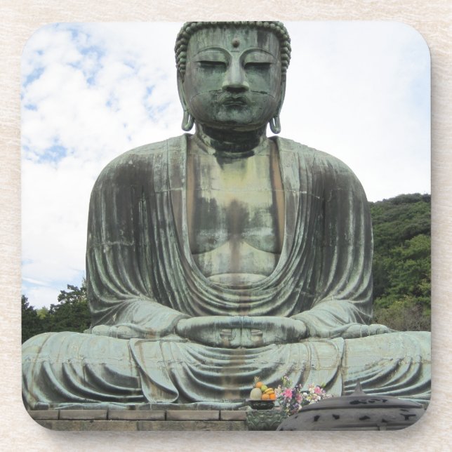 Buddha Statue Buddhism Coaster (Front)